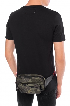 Waist bag with a camo and skeleton motif, zdjęcie 2 Waist bag with a camo and skeleton motif od Alexander McQueen